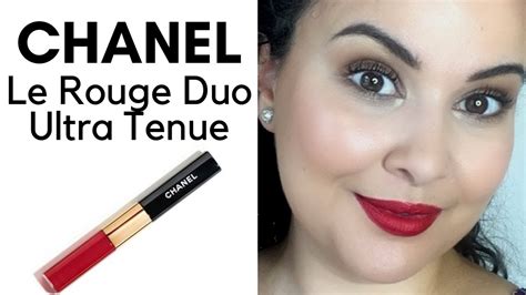 chanel le rouge duo ultra tenue reviews|Chanel Rouge duo ultrawear.